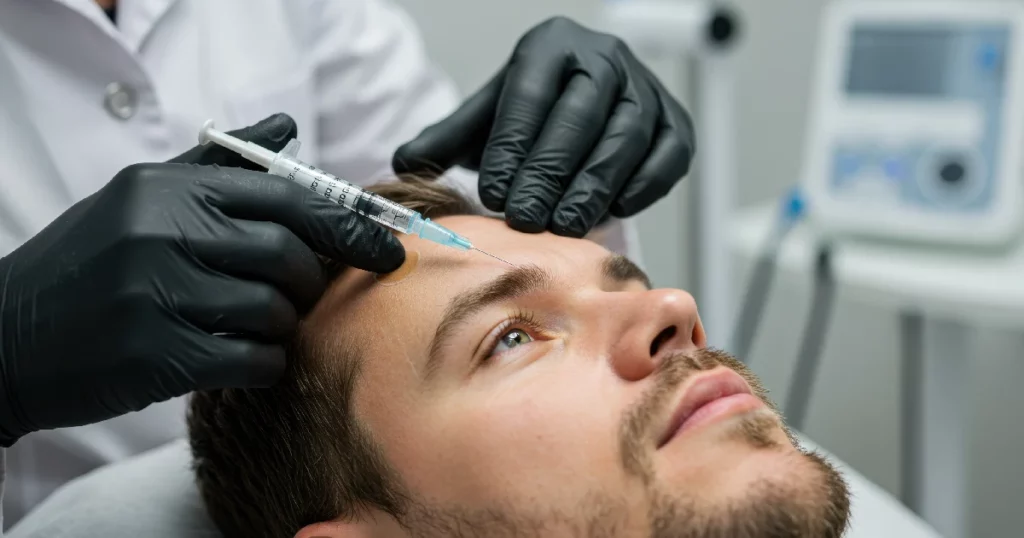 man receiving a Minor Surgery treatment in Riverdale, UT