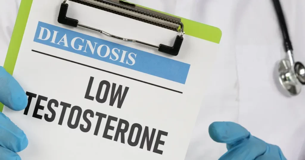 Low Testosterone” during a consultation for low testosterone treatment in Riverdale, UT.